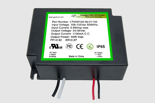 40W LED電源 可控硅調光型 LT40W系列